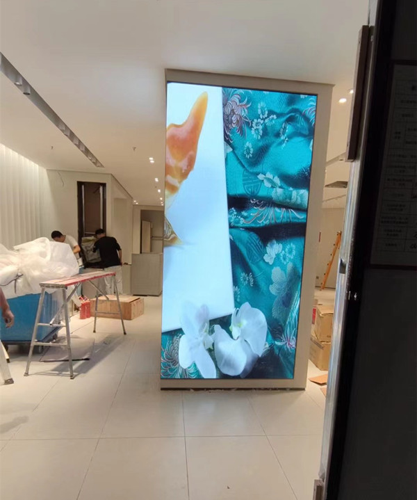 英山商场门店转角LED显示屏